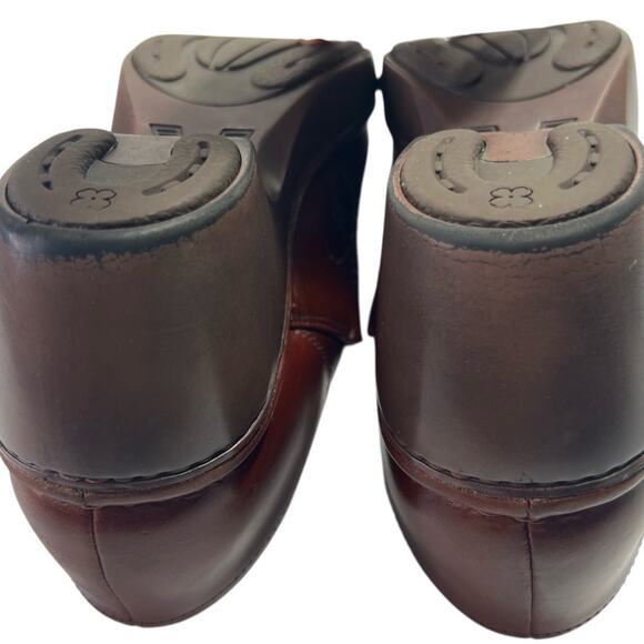 Ariat Leather Studded Clog Mules 9.5 B 21262 Strathmore Western Academia Casual - Picture 10 of 14